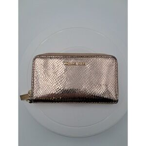 Rose Gold Michael Kors Wallet. Missing Wristlet. Some Marks On Upper Right...
